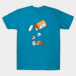 Happy Puppy Pills Prescription T-Shirt